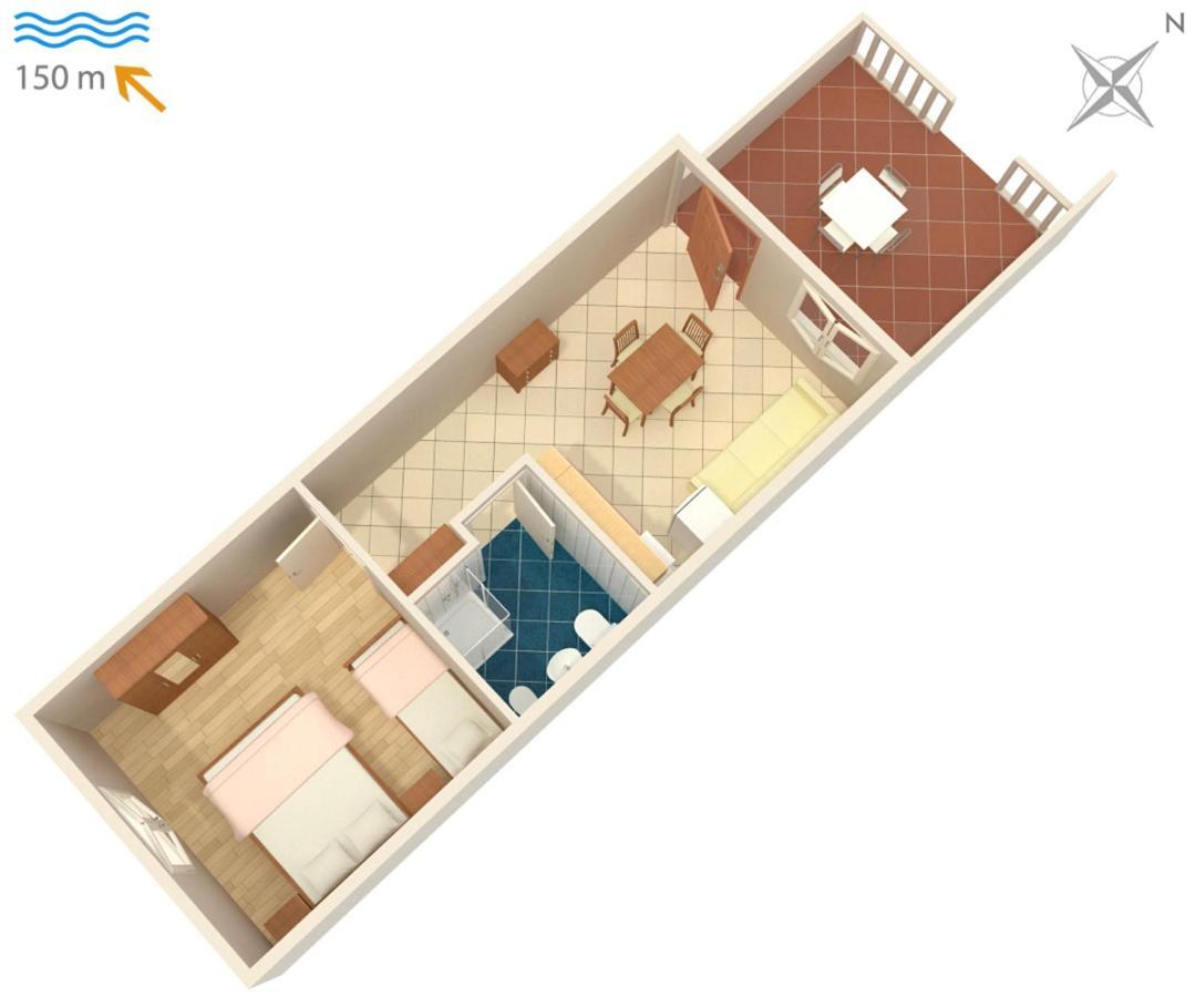 Apartments By The Sea Duga Luka - Prtlog, Labin - 2367 Drenje  Zewnętrze zdjęcie